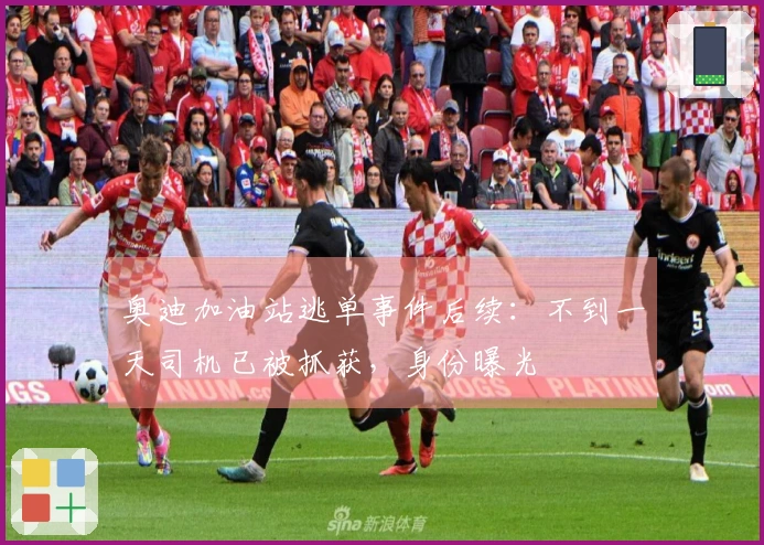 奥迪加油站逃单事件后续：不到一天司机已被抓获，身份曝光
